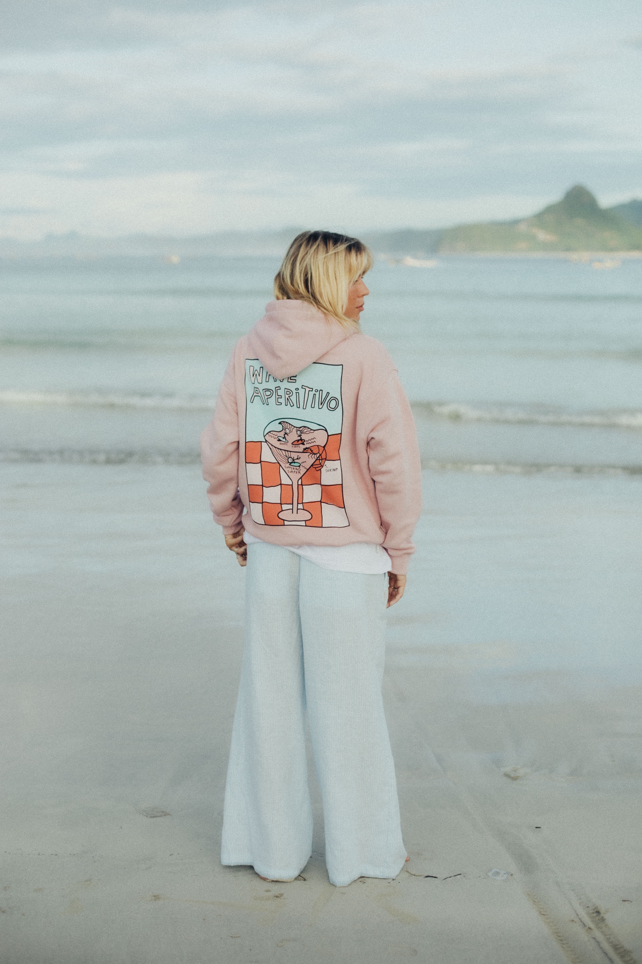 Wave Aperitivo Hoodie - Pink Kush Wave Aperitivo Hoodie - Pink Kush