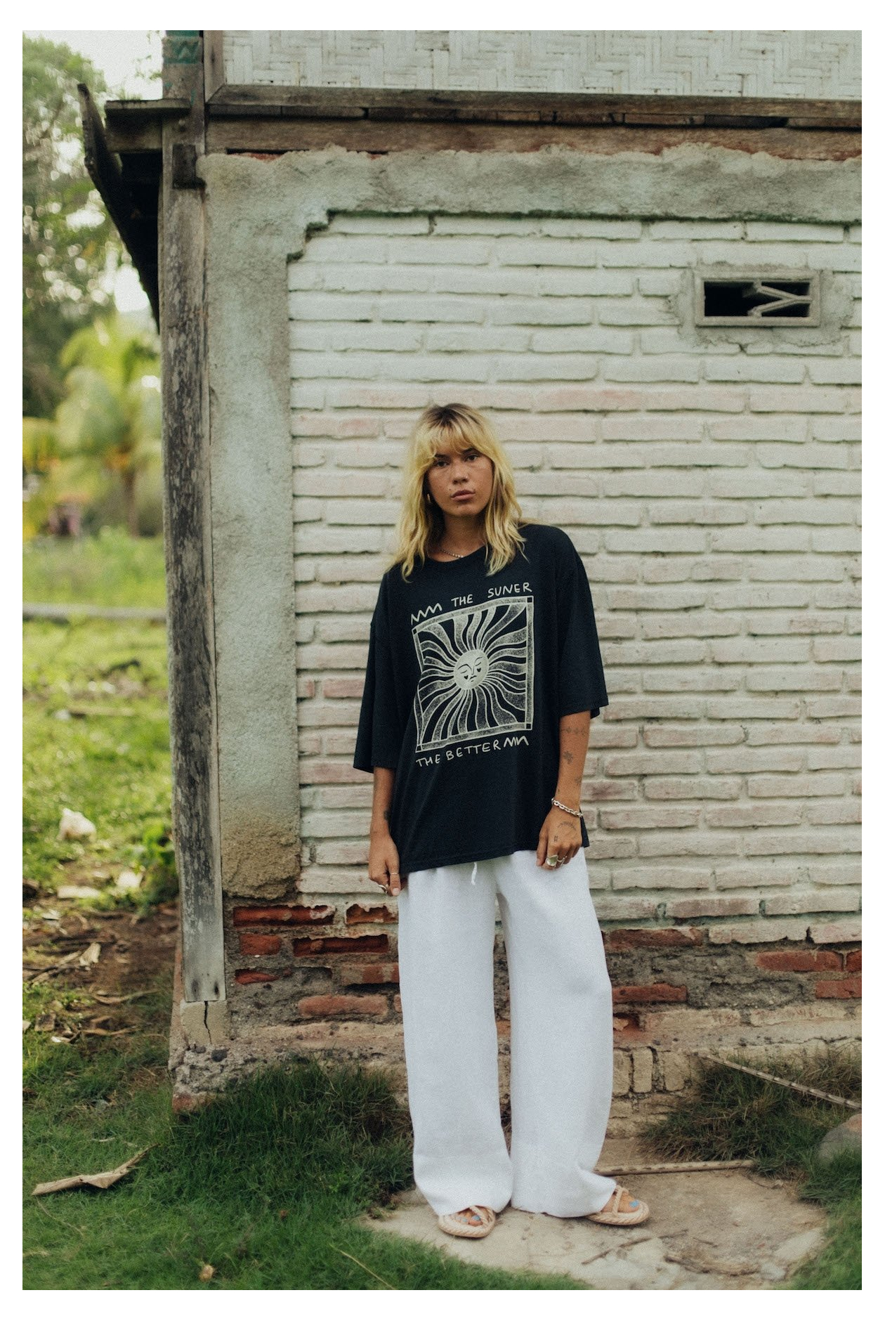 The Suner Tee - Acid Black | Surf Inc. The Suner Tee - Acid Black | Surf Inc.