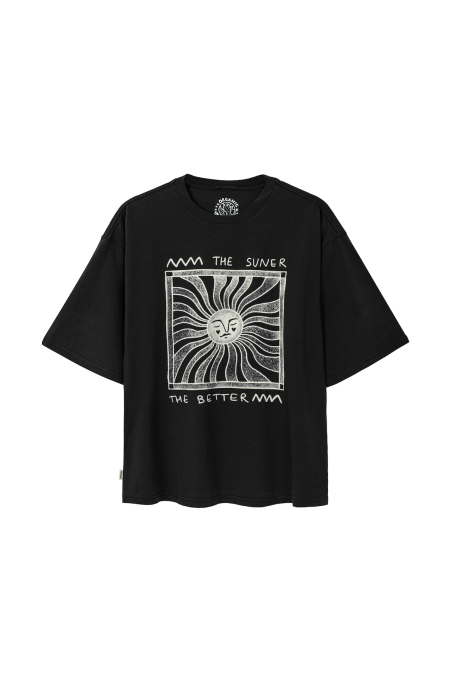The Suner Tee - Acid Black The Suner Tee - Acid Black