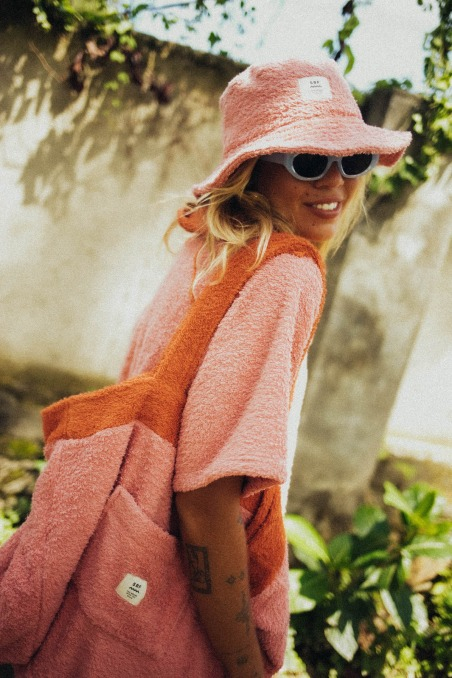 Two-Sided Frotte Beach Bag Two-Sided Frotte Beach Bag