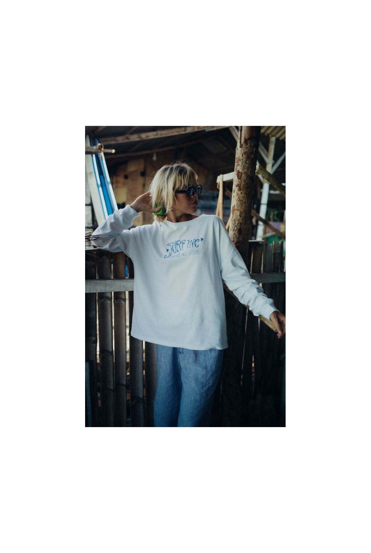 Sunburn LS - Optic White Sunburn LS - Optic White