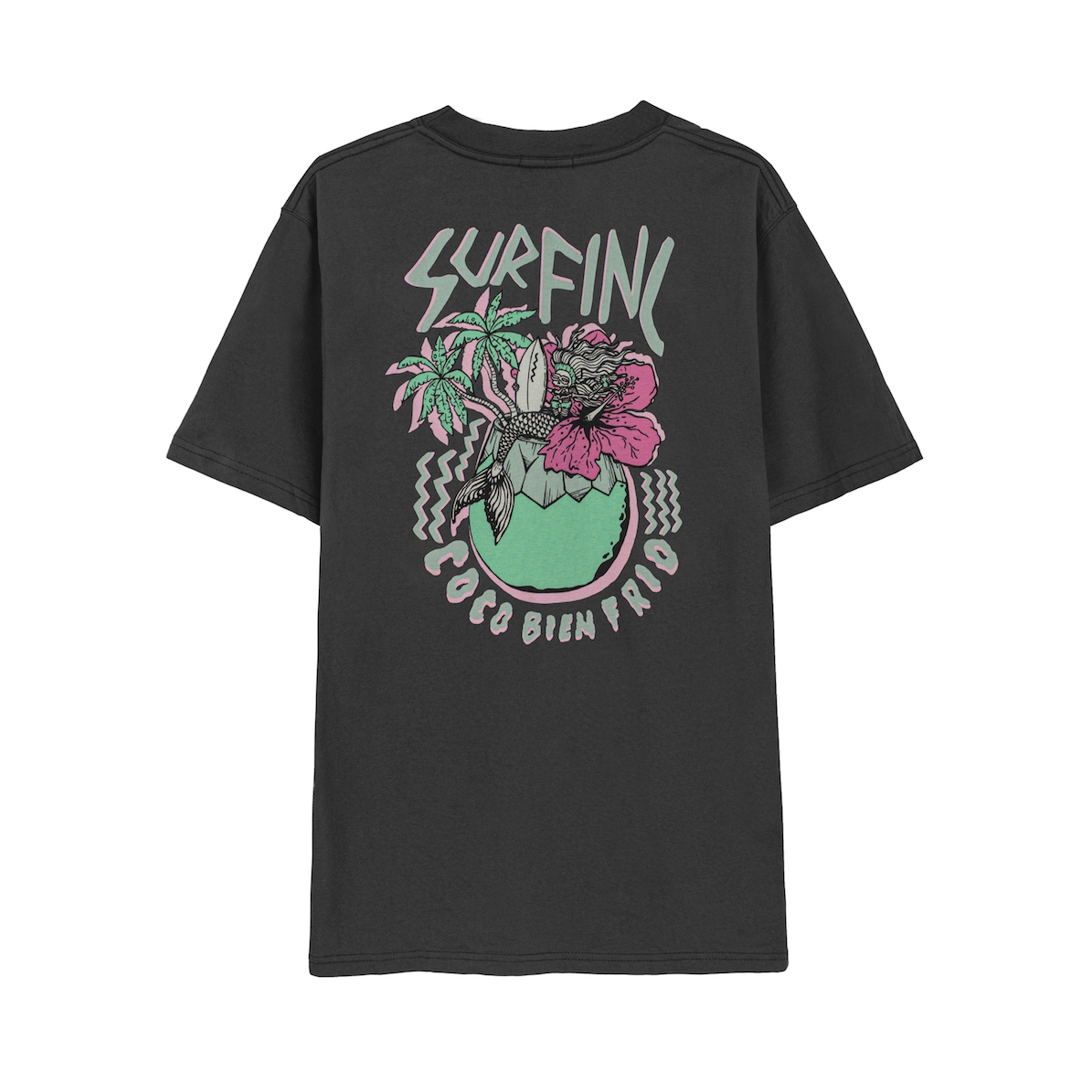 Coco Frio Tee - Stone Grey