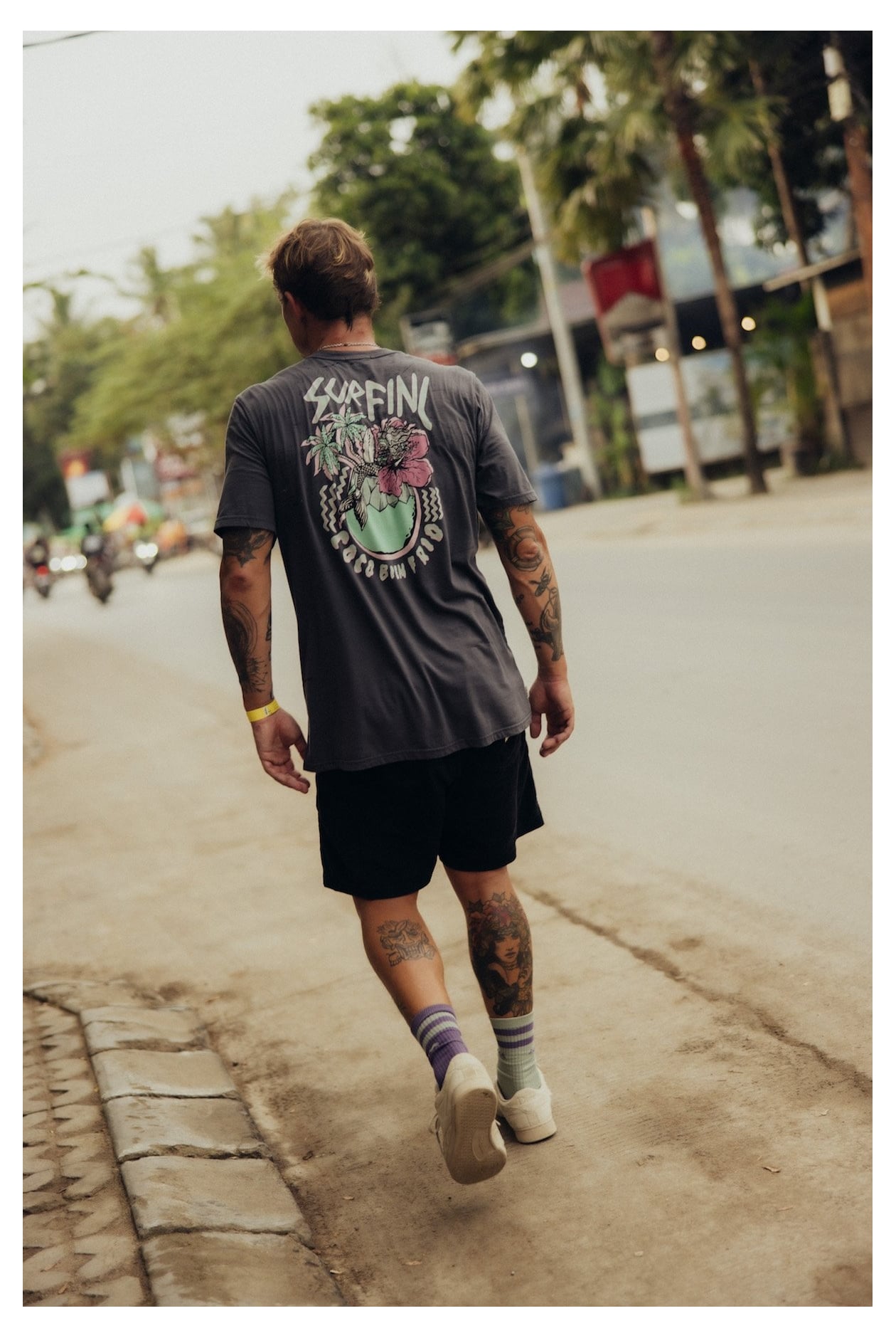 Coco Frio Tee - Stone Grey Coco Frio Tee - Stone Grey