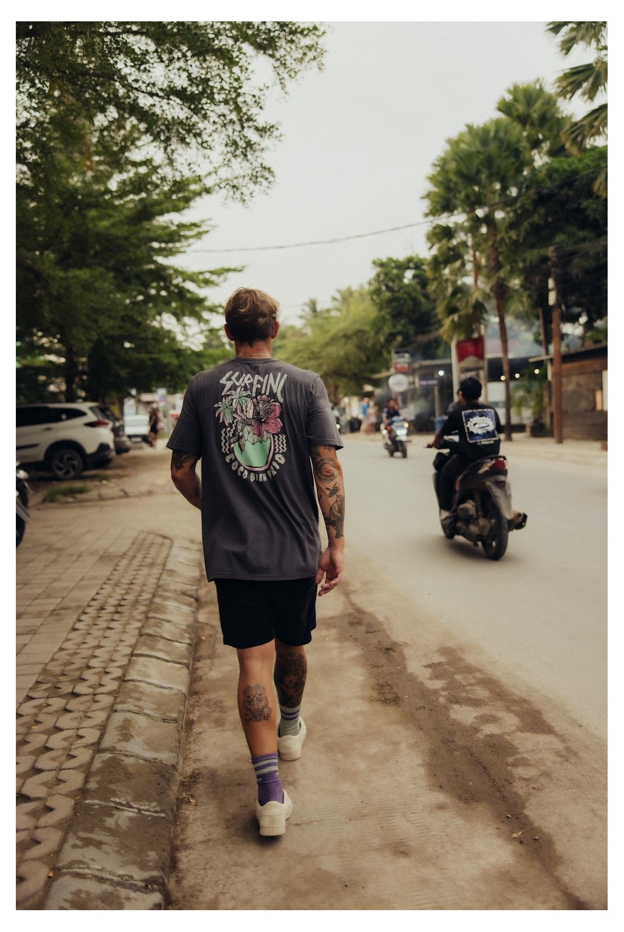 Coco Frio Tee - Stone Grey Coco Frio Tee - Stone Grey