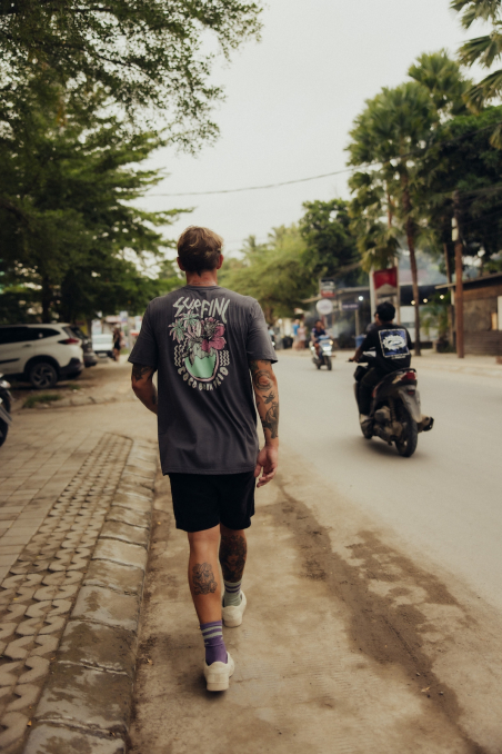 Coco Frio Tee - Stone Grey Coco Frio Tee - Stone Grey