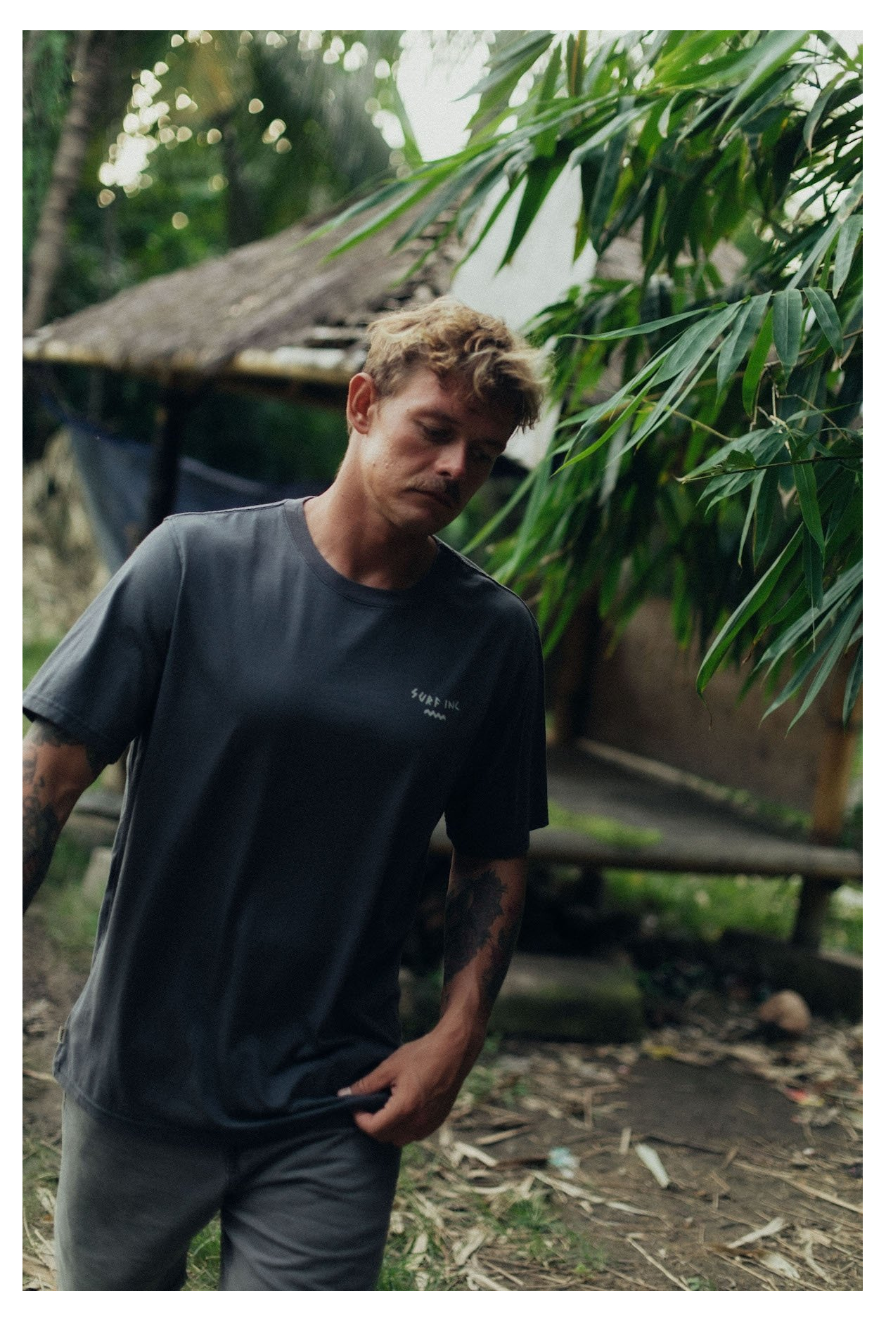 Coco Frio Tee - Stone Grey Coco Frio Tee - Stone Grey