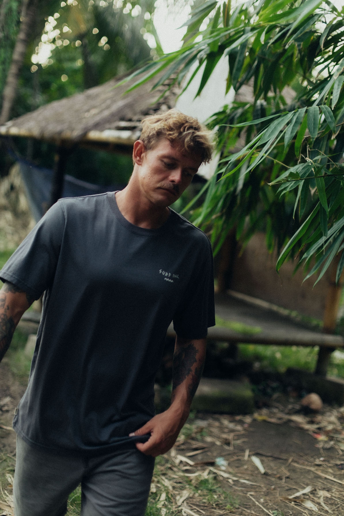 Coco Frio Tee - Stone Grey