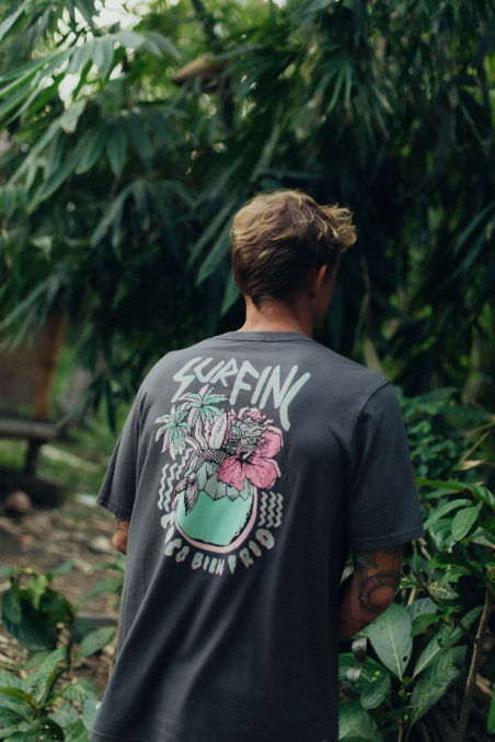 Coco Frio Tee - Stone Grey Coco Frio Tee - Stone Grey