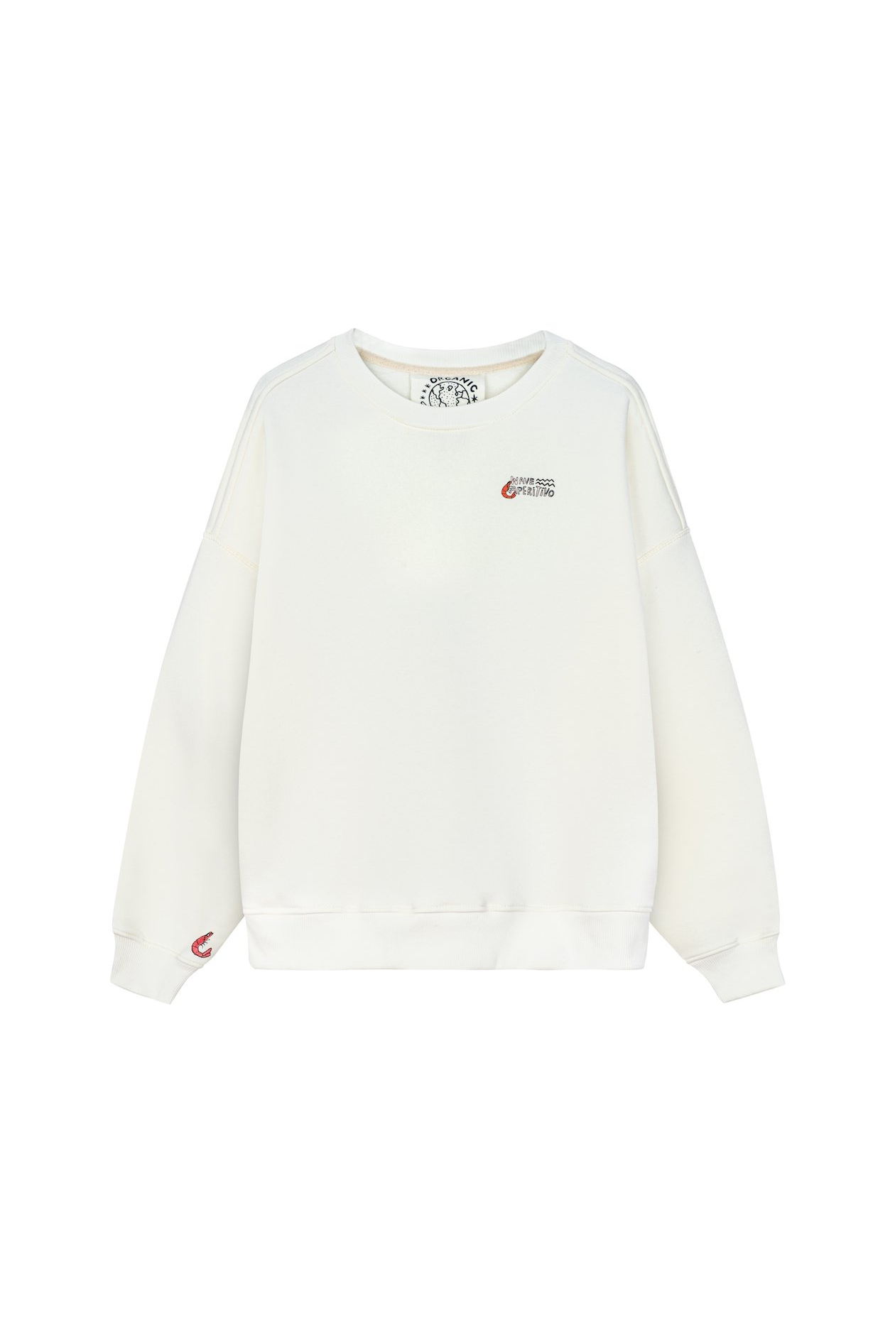 Wave Aperitivo Sweat - Vintage White Wave Aperitivo Sweat - Vintage White