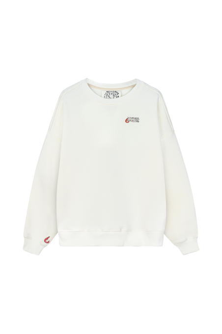 Wave Aperitivo Sweat - Vintage White Wave Aperitivo Sweat - Vintage White