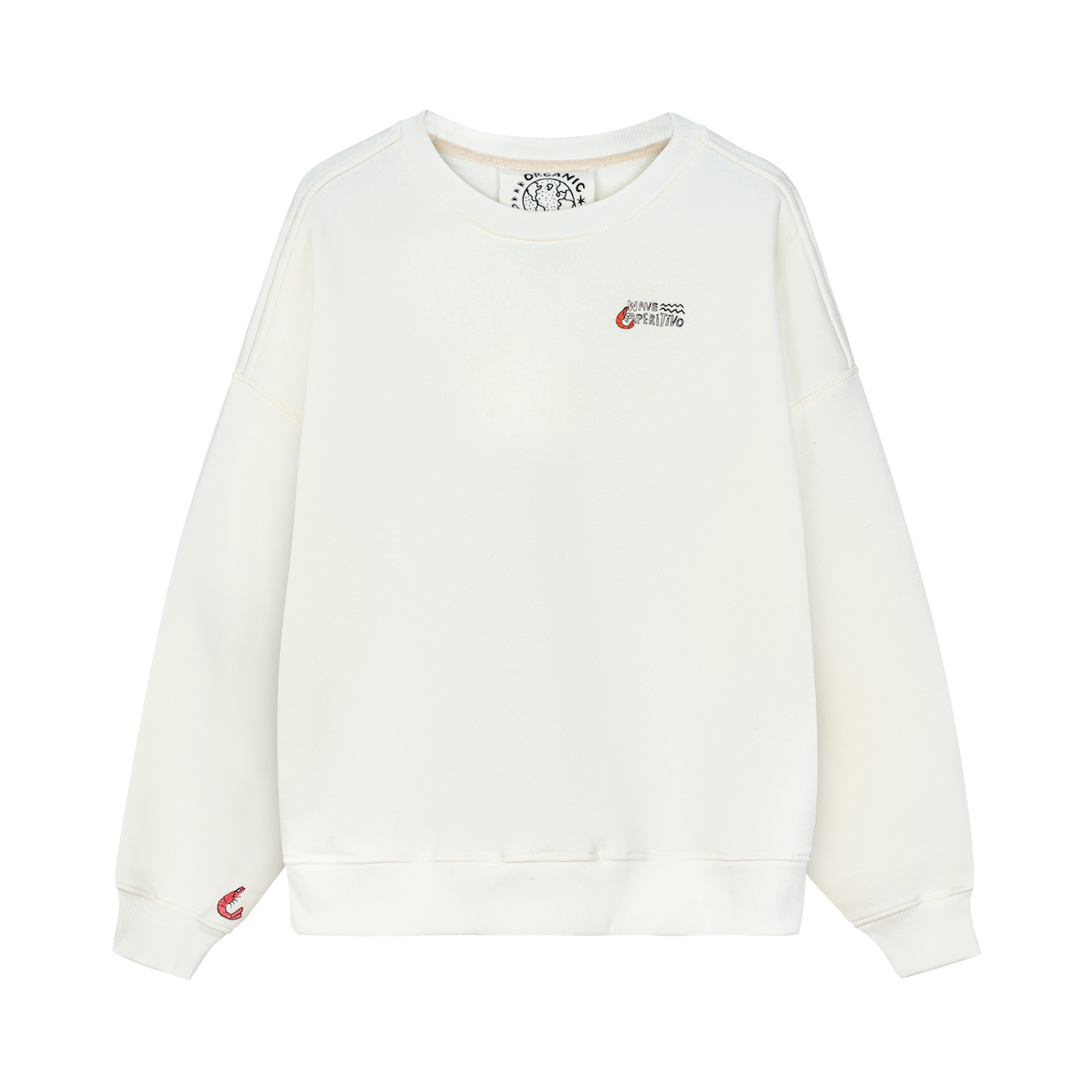 Wave Aperitivo Sweat - Vintage White