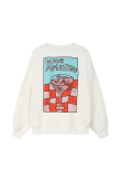 Wave Aperitivo Sweat - Vintage White Wave Aperitivo Sweat - Vintage White