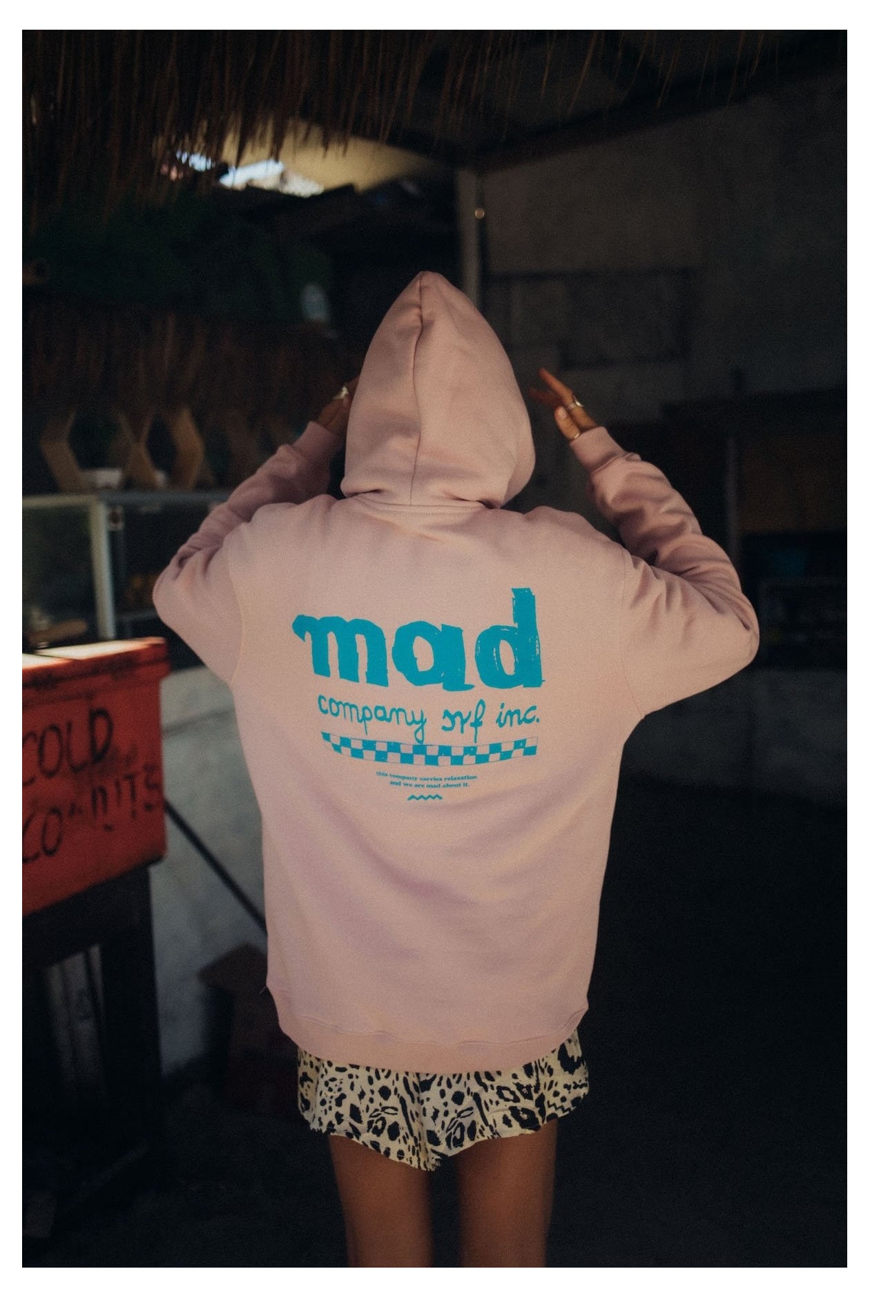 Mad Company Hoodie - Pink Kush Mad Company Hoodie - Pink Kush