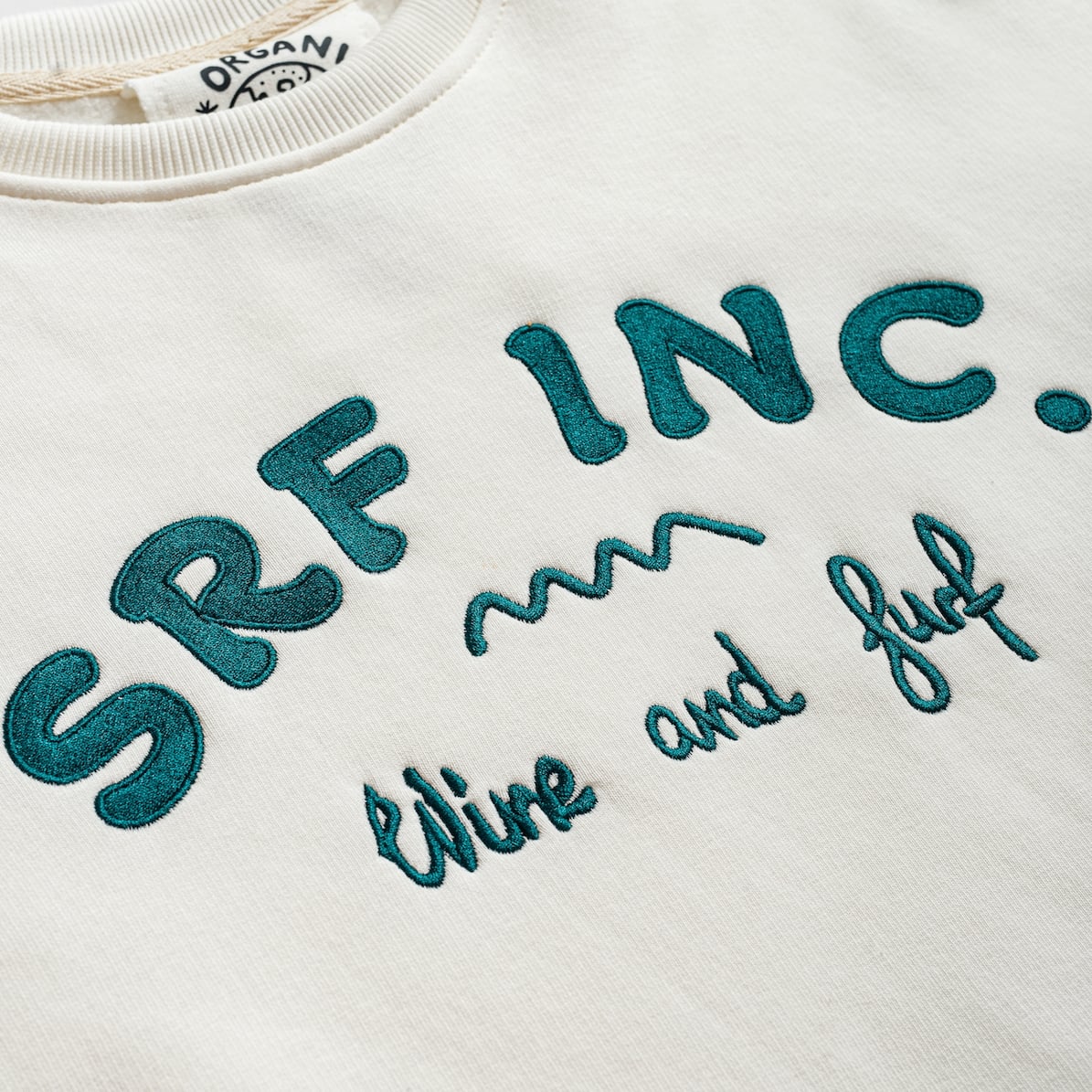 Wine And Surf Sweat - Vintage White