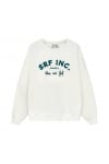 Wine And Surf Sweat - Vintage White