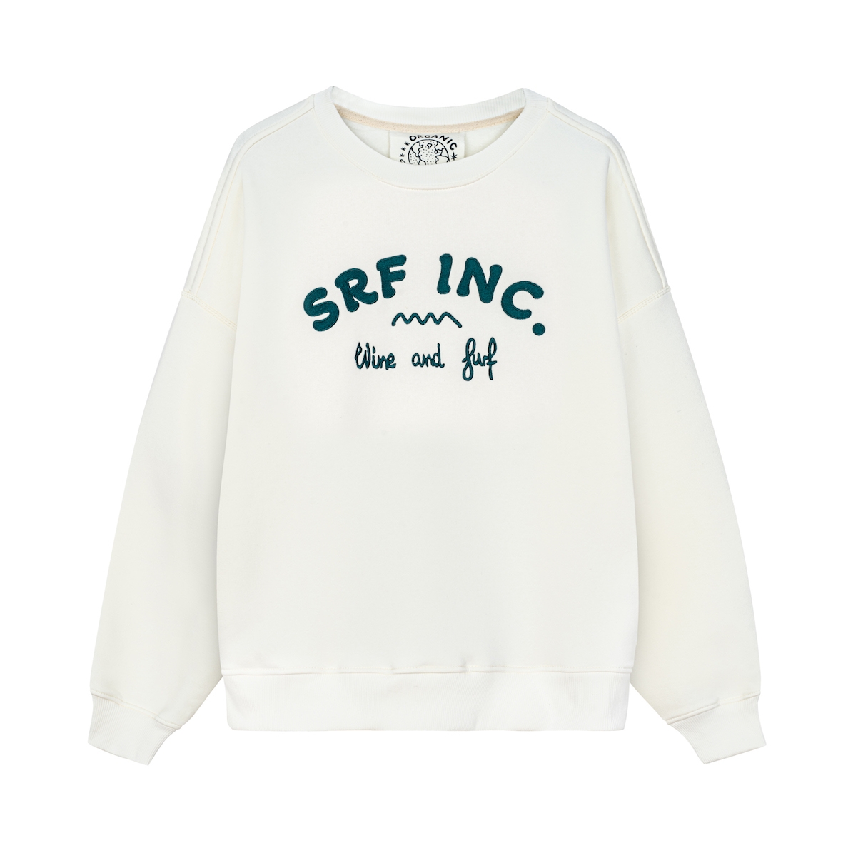 Wine And Surf Sweat - Vintage White
