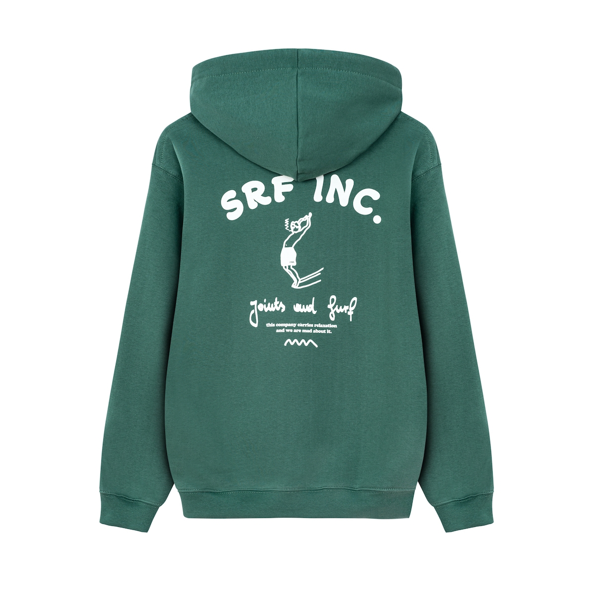 Joints & Surf Hoodie - Bottle Green