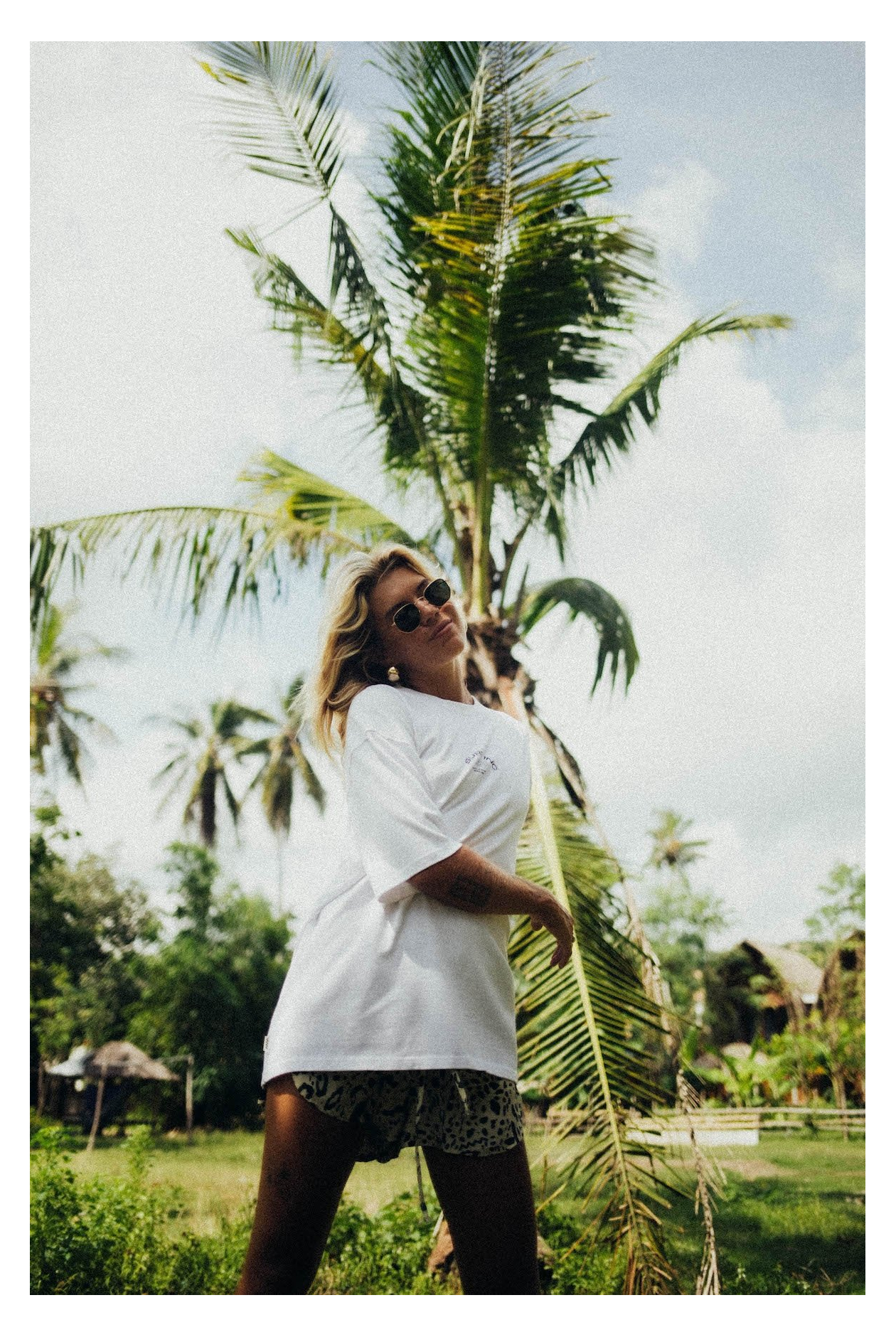 No Rules Tee - Paper White