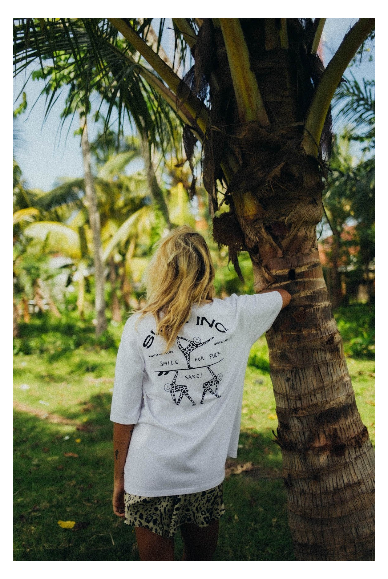 No Rules Tee - Paper White