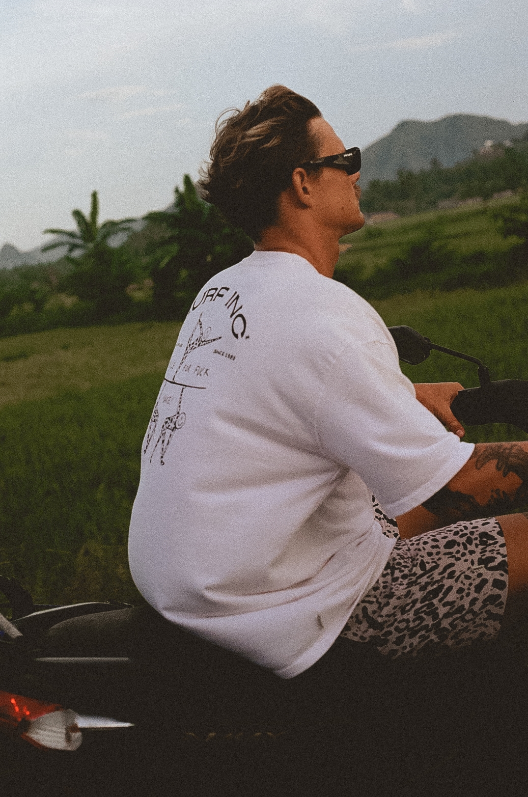 No Rules Tee - Paper White No Rules Tee - Paper White