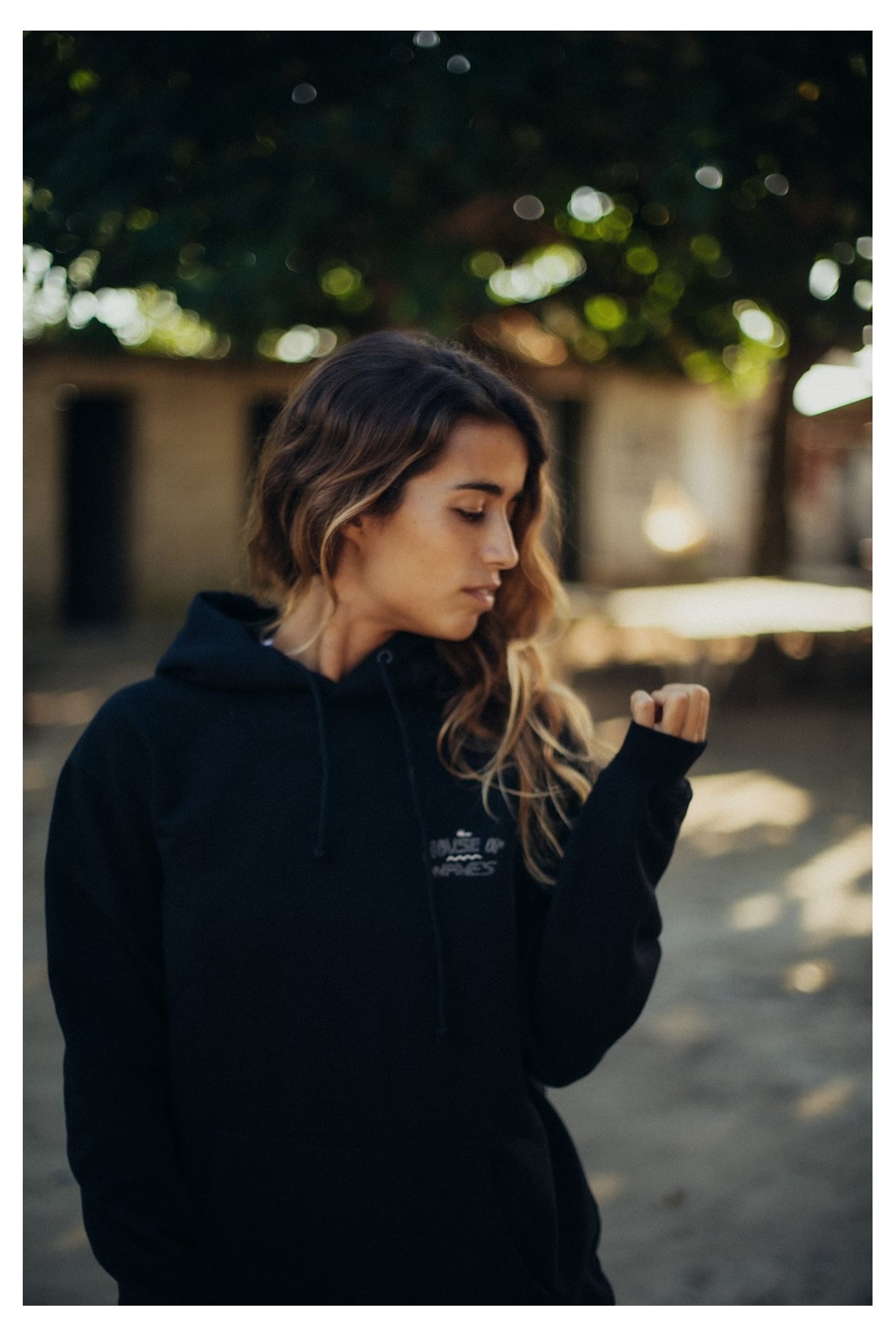House Of Waves Hoodie - Space Black House Of Waves Hoodie - Space Black