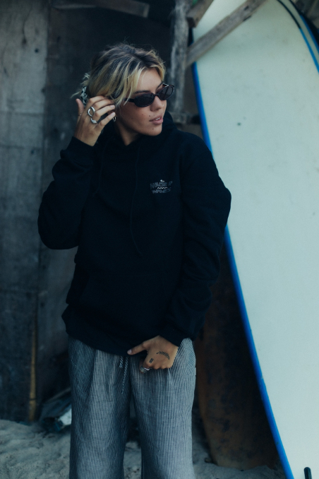 House Of Waves Hoodie - Space Black House Of Waves Hoodie - Space Black