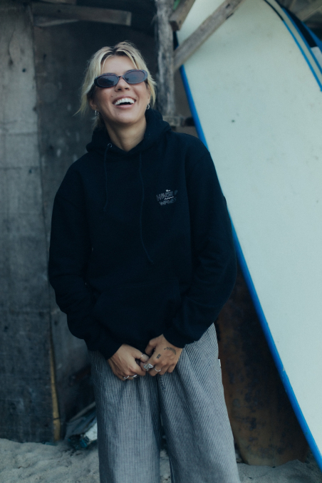 House Of Waves Hoodie - Space Black House Of Waves Hoodie - Space Black