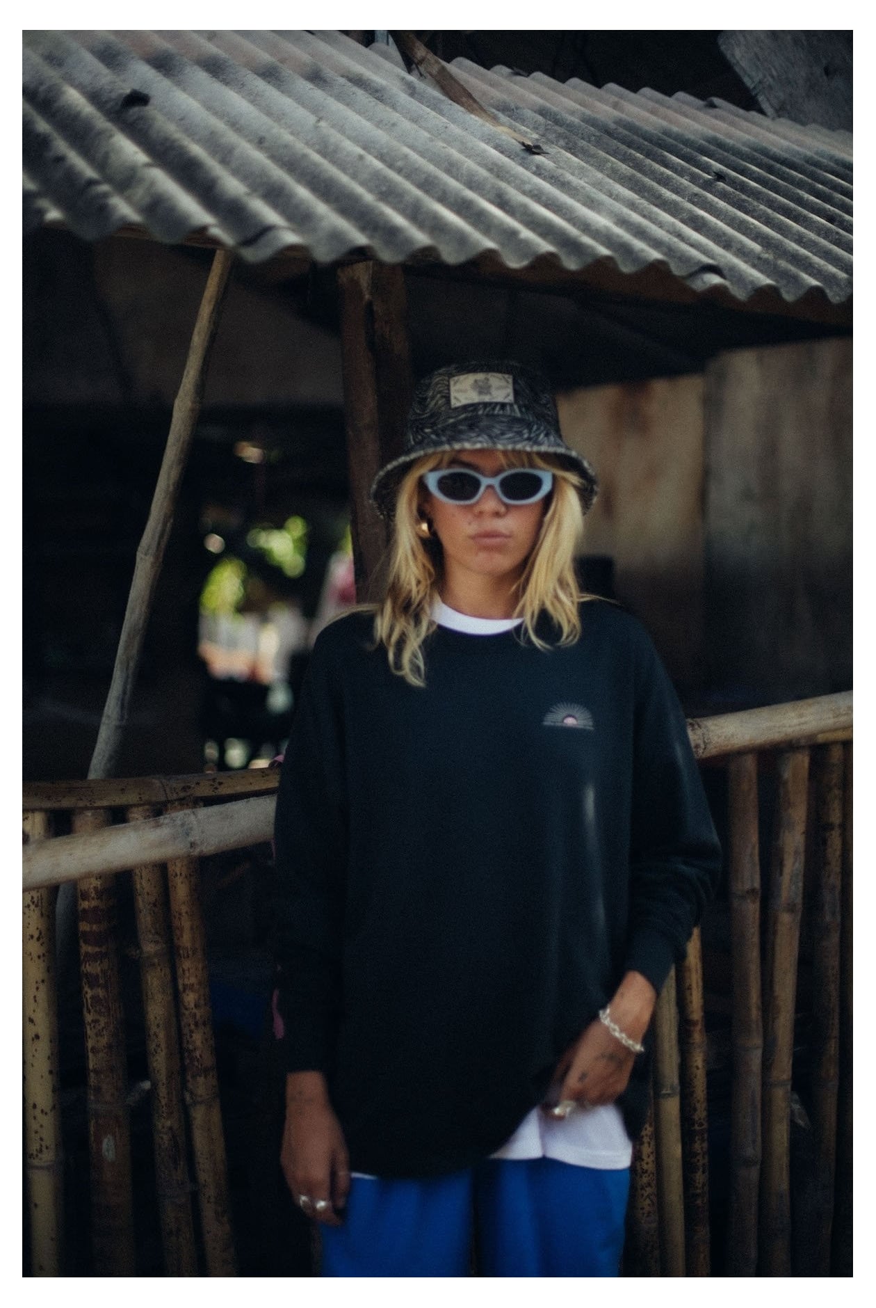 Let Angels Surf LS - Acid Black Let Angels Surf LS - Acid Black