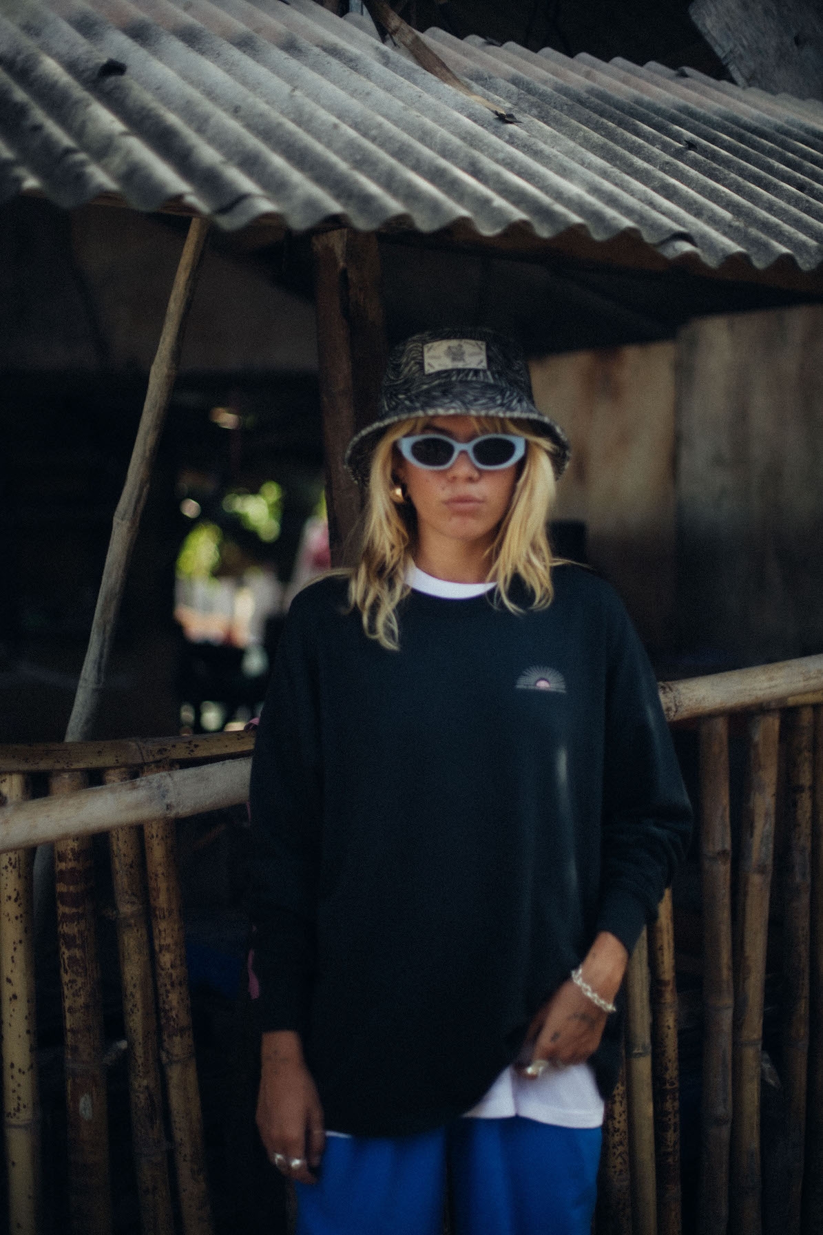 Let Angels Surf LS - Acid Black