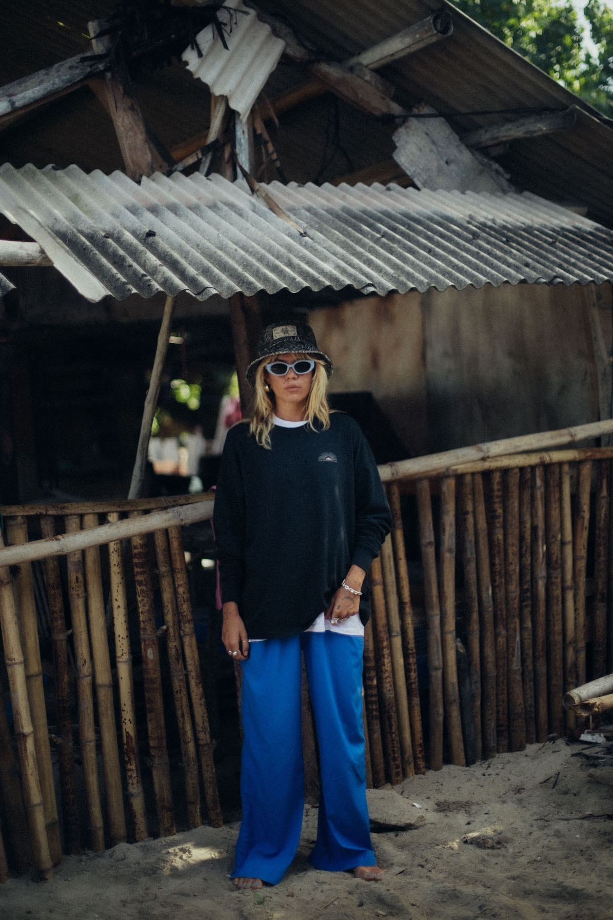 Let Angels Surf LS - Acid Black