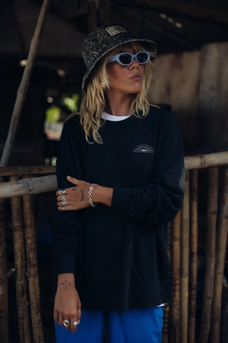 Let Angels Surf LS - Acid Black Let Angels Surf LS - Acid Black