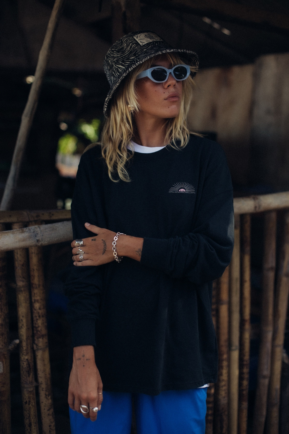 Let Angels Surf LS - Acid Black