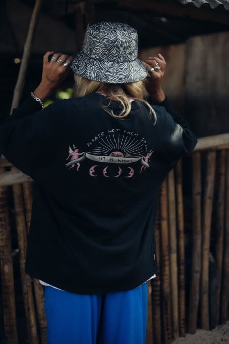 Let Angels Surf LS - Acid Black Let Angels Surf LS - Acid Black