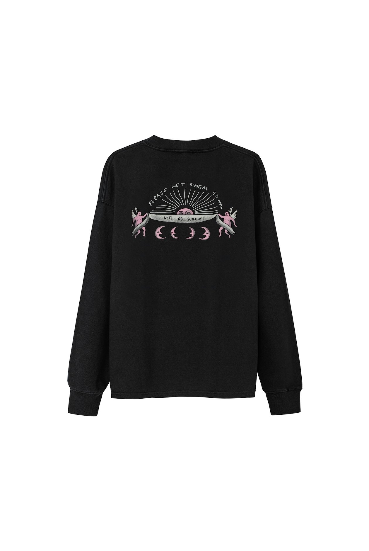 Let Angels Surf LS - Acid Black Let Angels Surf LS - Acid Black
