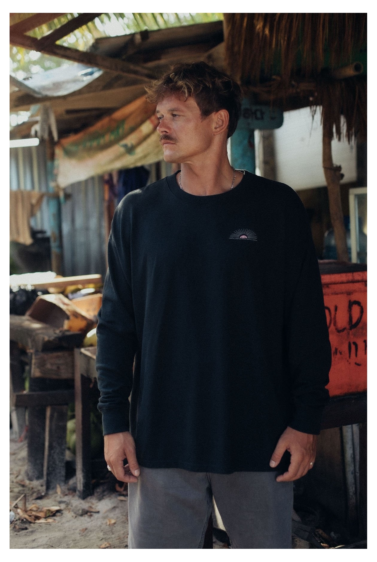 Let Angels Surf LS - Acid Black Let Angels Surf LS - Acid Black