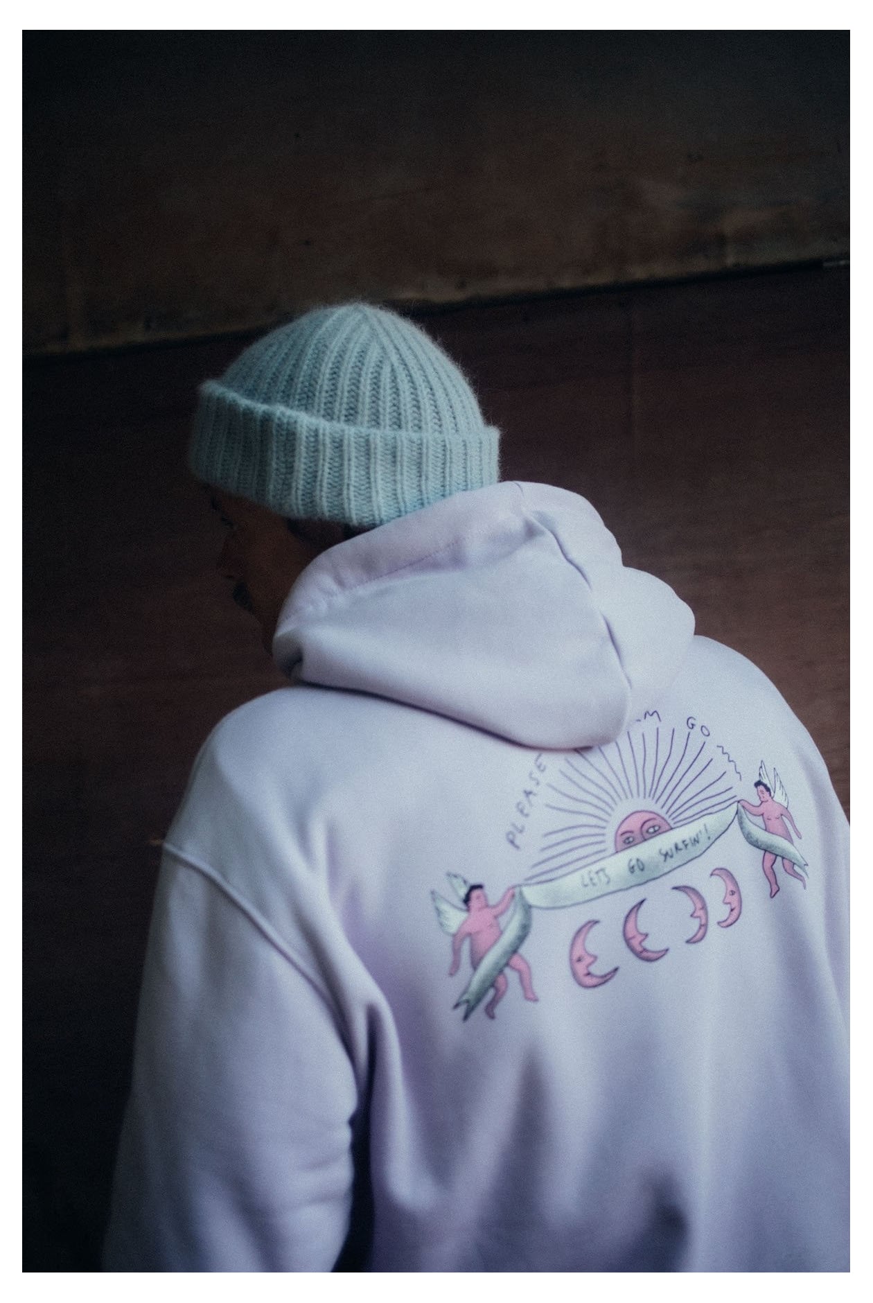 Let Angels Surf Hoodie - Purple Haze