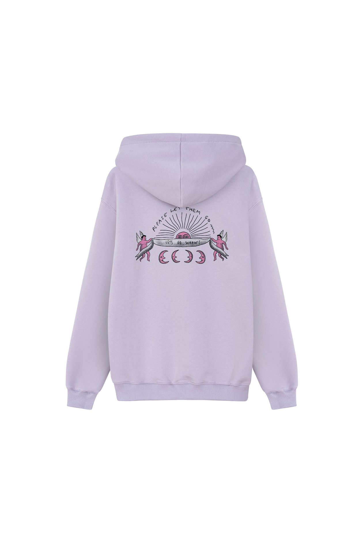 Let Angels Surf Hoodie - Purple Haze