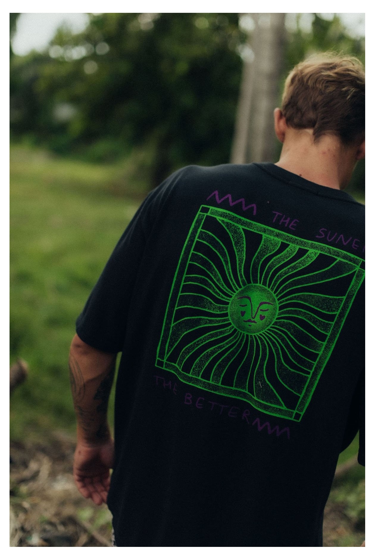 Suner Better Tee - Acid Black Suner Better Tee - Acid Black