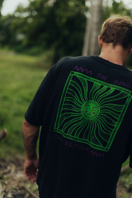 Suner Better Tee - Acid Black Suner Better Tee - Acid Black