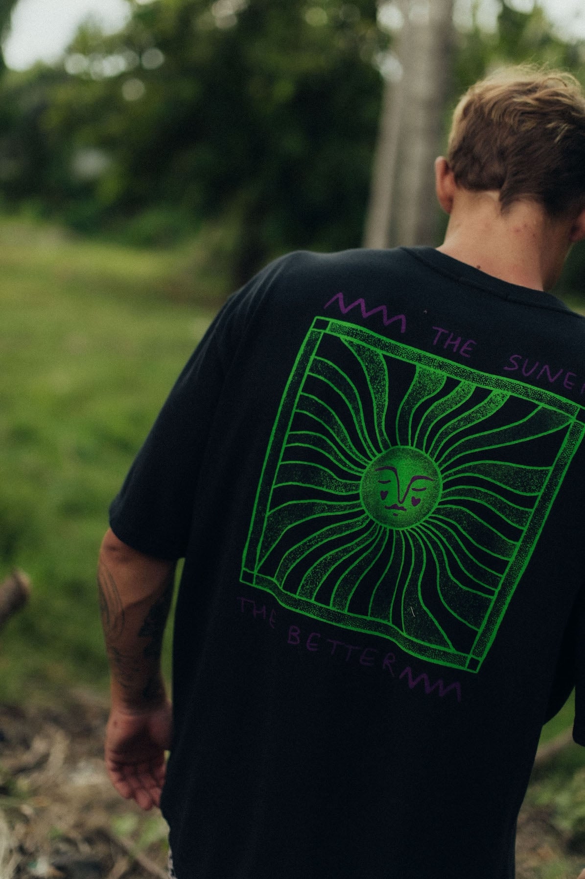 Suner Better Tee - Acid Black