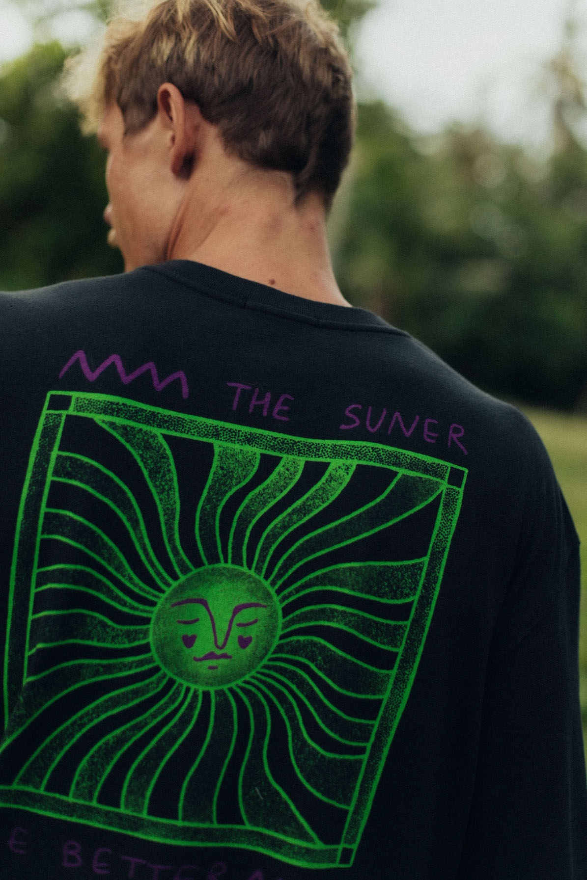 Suner Better Tee - Acid Black Suner Better Tee - Acid Black