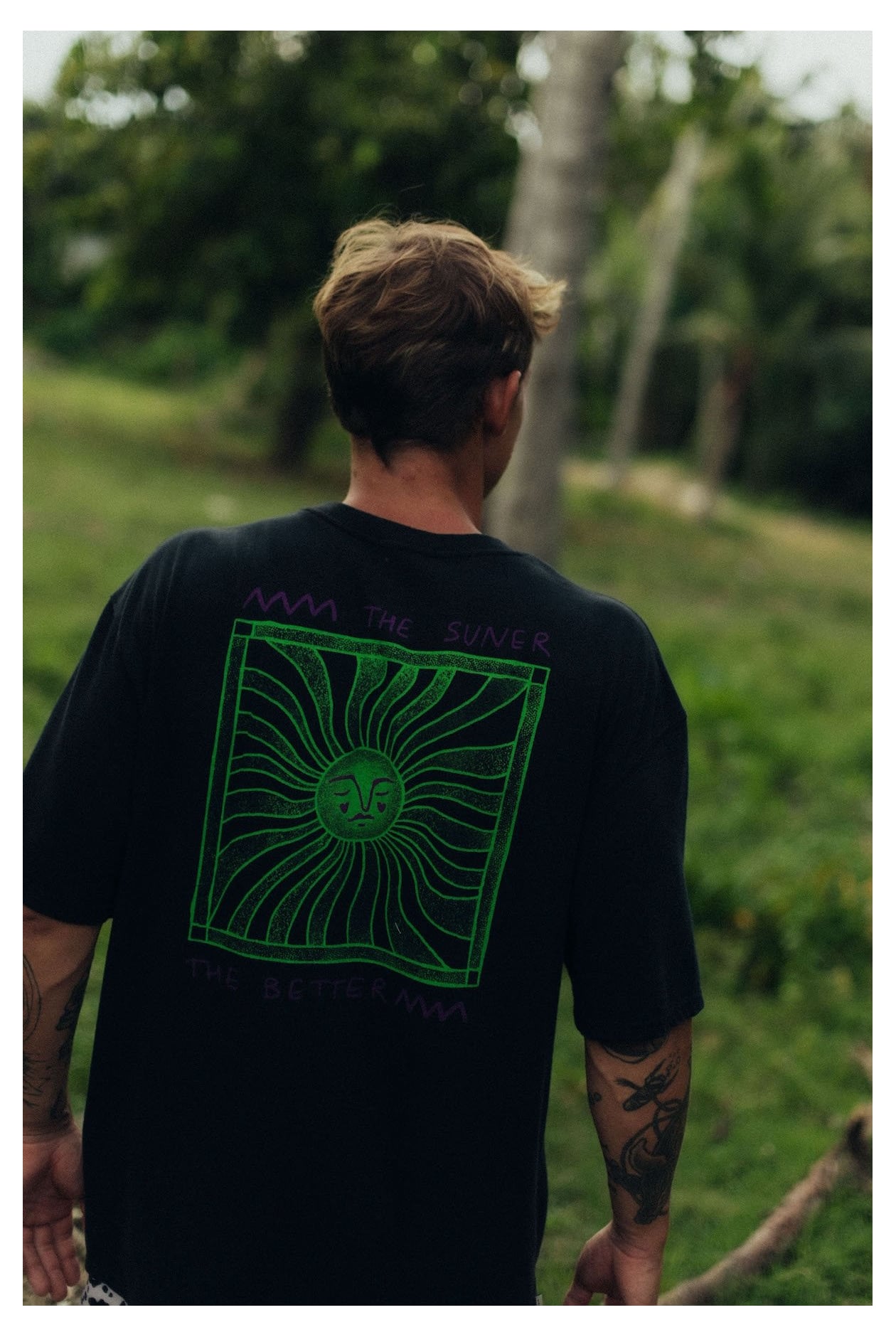 Suner Better Tee - Acid Black Suner Better Tee - Acid Black