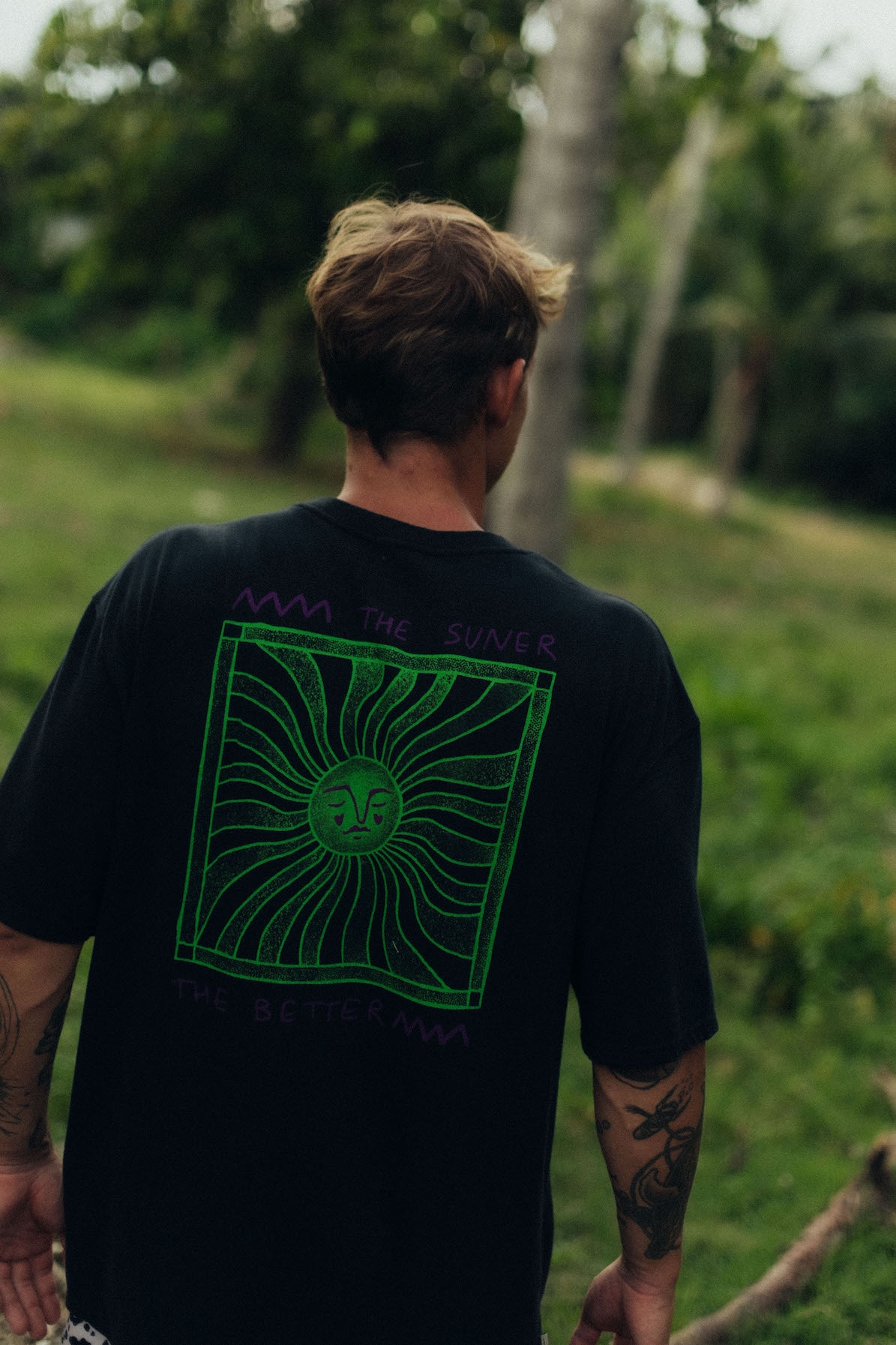 Suner Better Tee - Acid Black Suner Better Tee - Acid Black