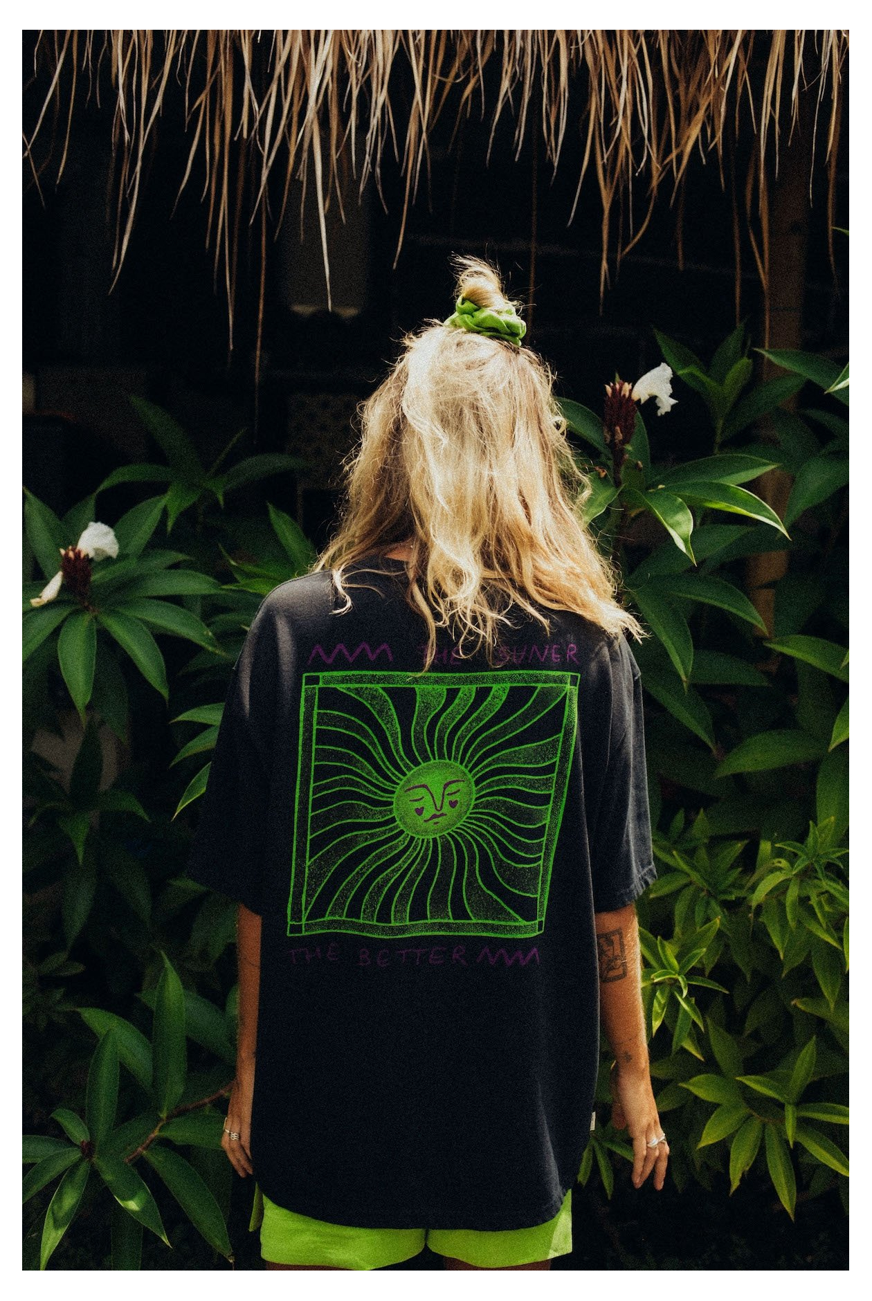 Suner Better Tee - Acid Black Suner Better Tee - Acid Black