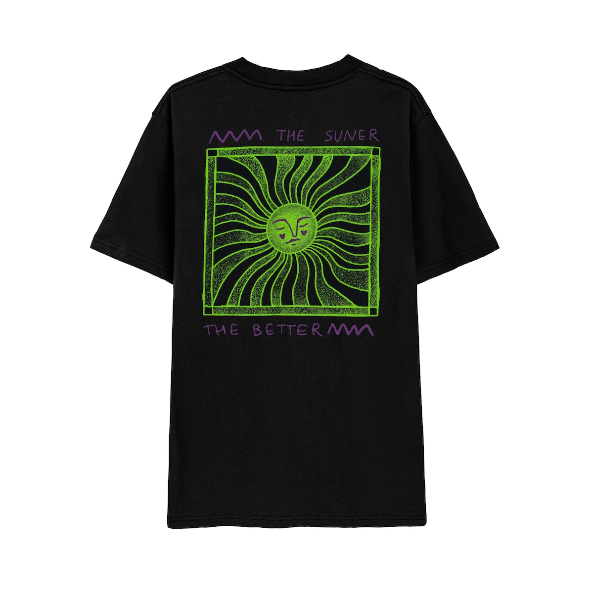 Suner Better Tee - Acid Black Suner Better Tee - Acid Black