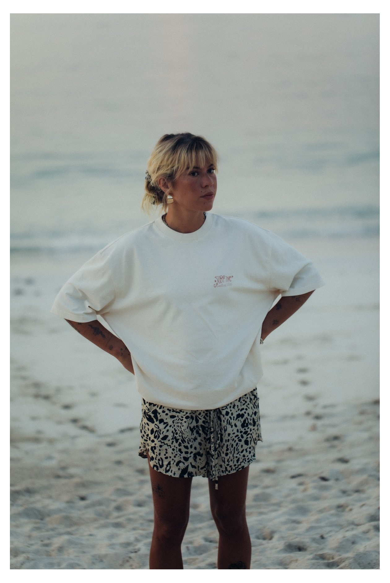 Sunburn Tee - Super Natural