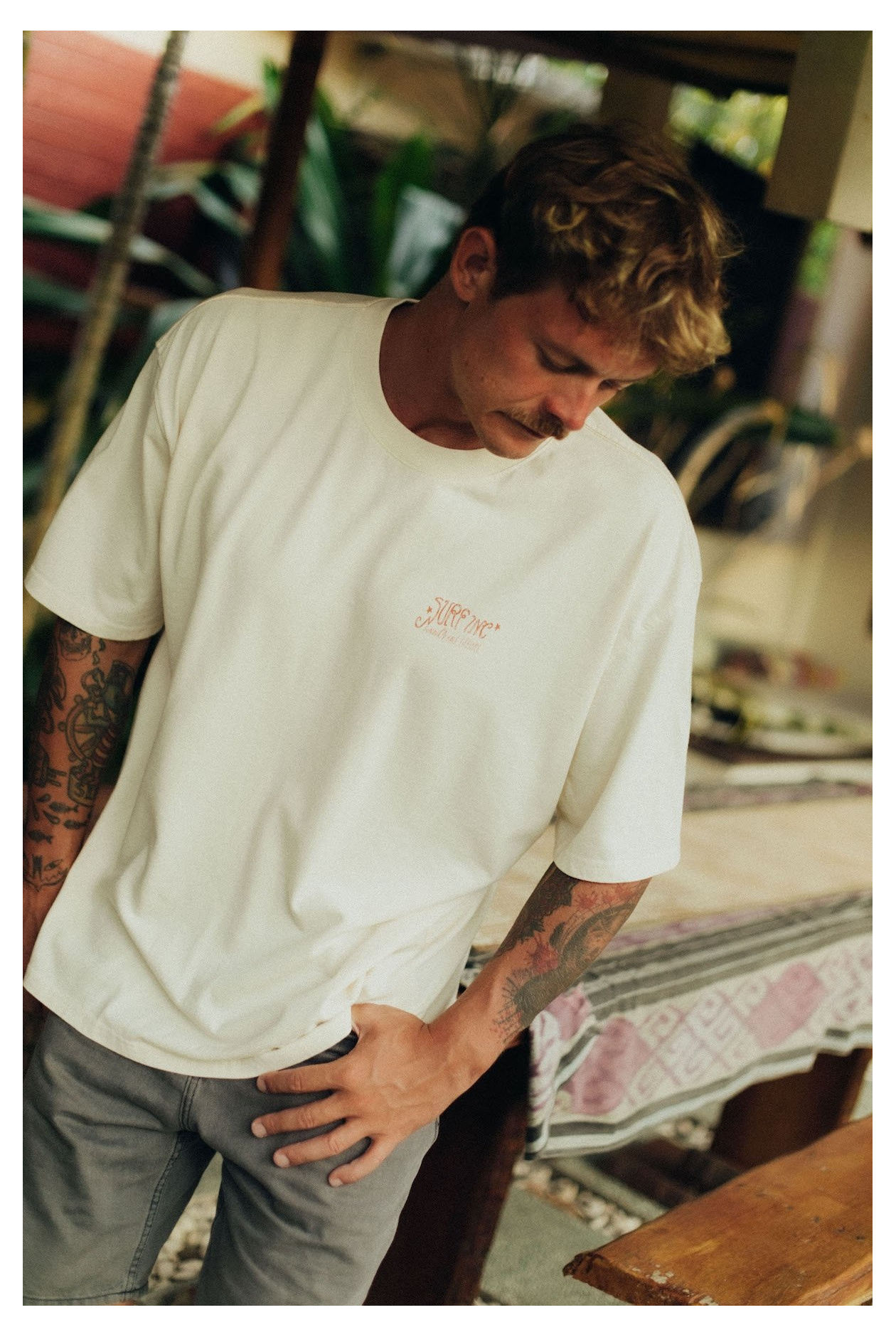 Sunburn Tee - Super Natural