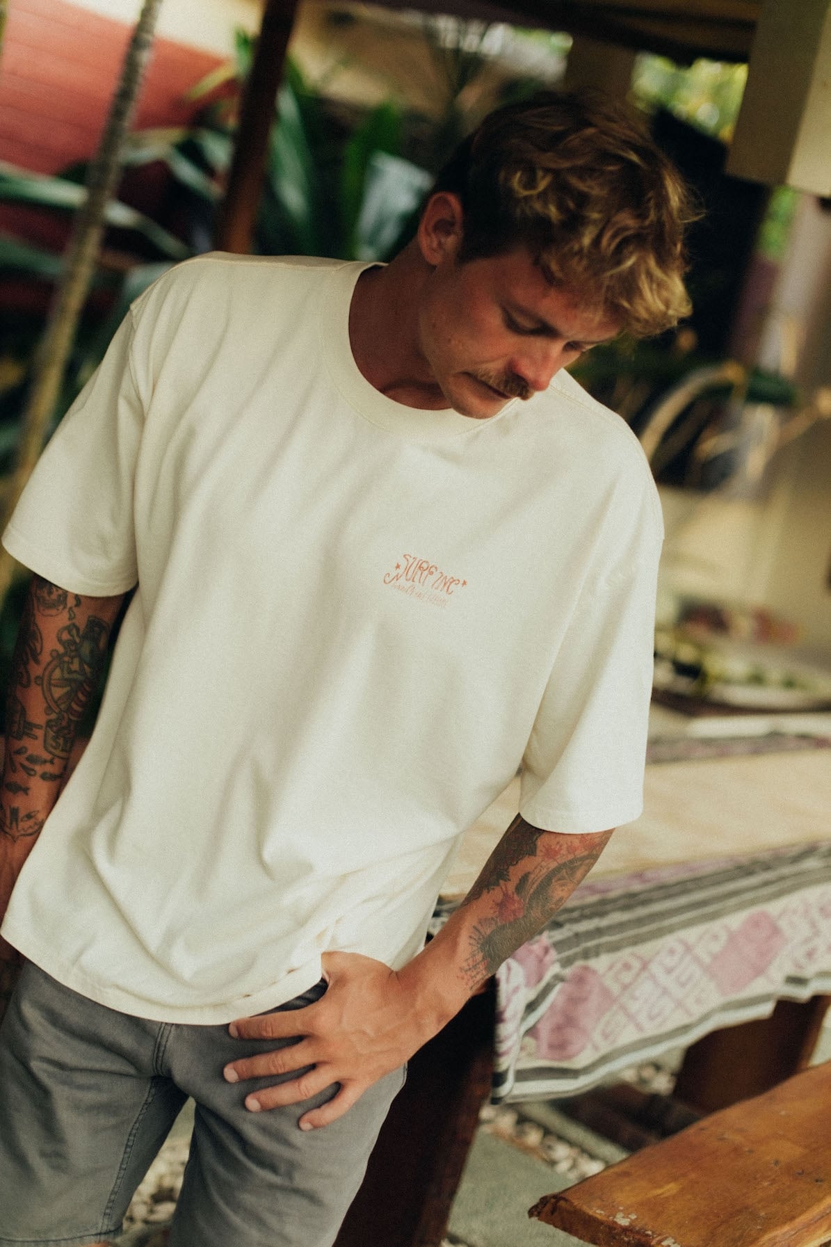 Sunburn Tee - Super Natural