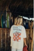 Wave Aperitivo Tee - Super Natural | Surf Inc. Wave Aperitivo Tee - Super Natural | Surf Inc.