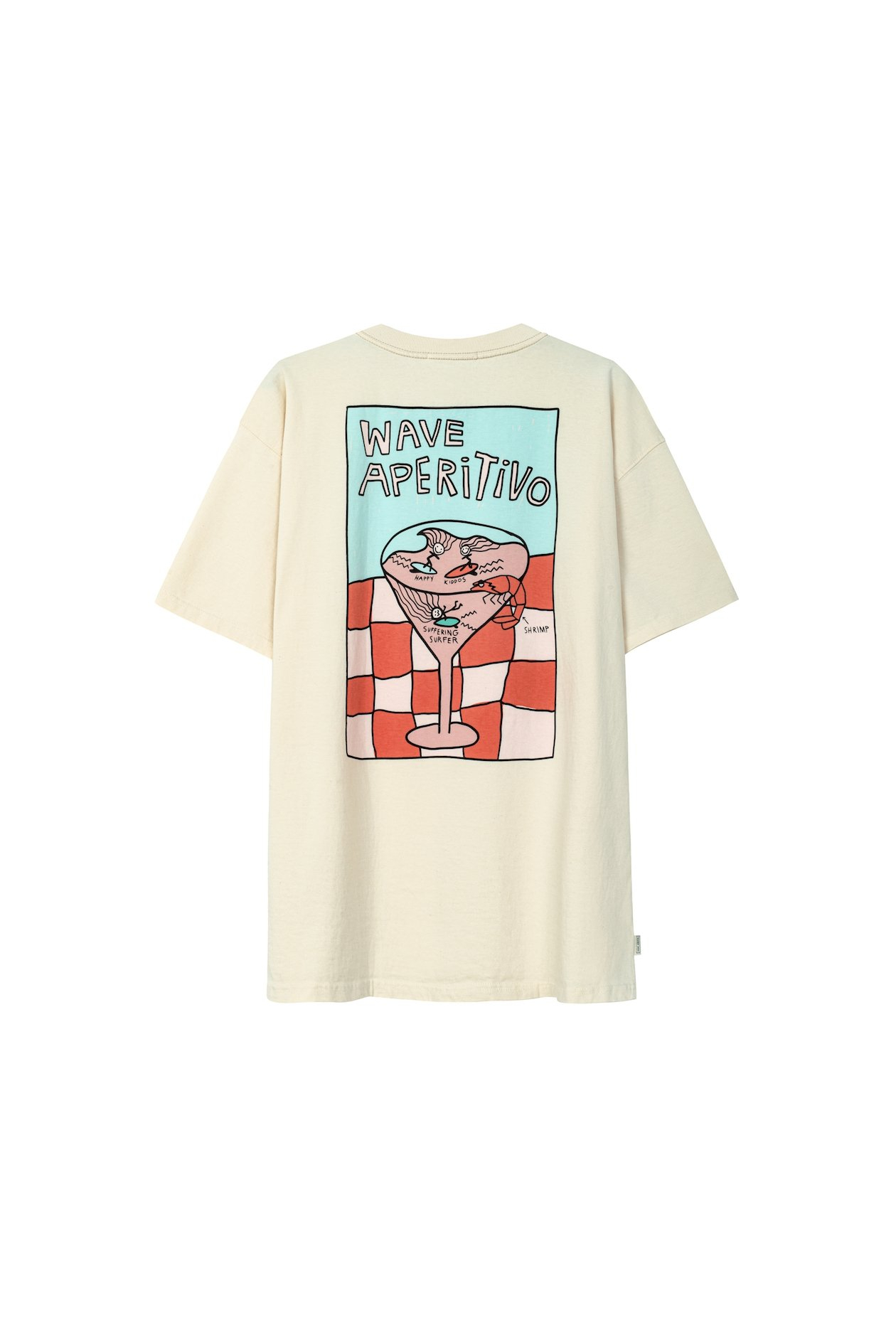 Wave Aperitivo Tee - Super Natural | Surf Inc.